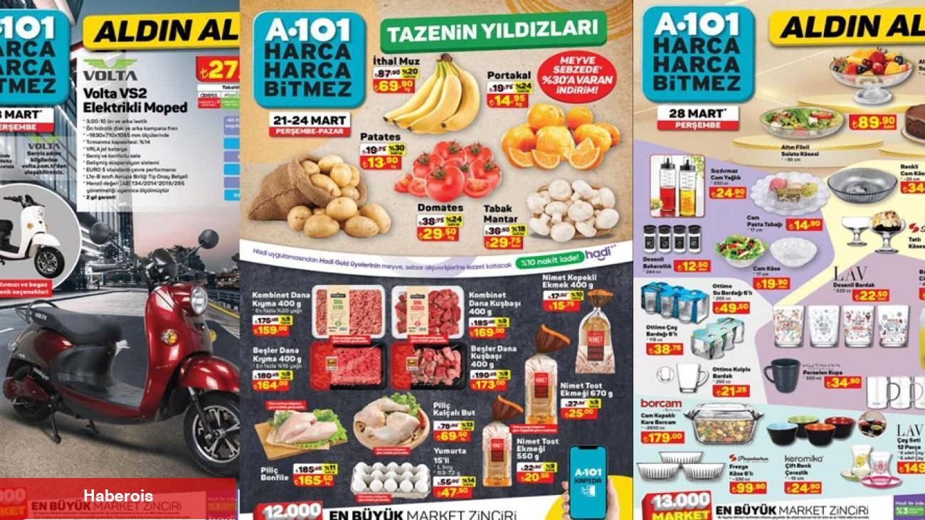 A101 23 - 29 Mart 2024 indirimli eserleri açıklandı! İndirim Günleri Başlıyor