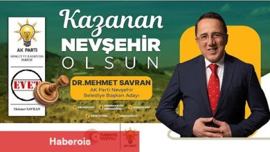 AK Parti Nevşehir Belediye Başkan Adayı Dr. Mehmet Savran, 31 Mart Pazar günü gerçekleştirilecek seçimler öncesi Nevşehirlilere seslendi