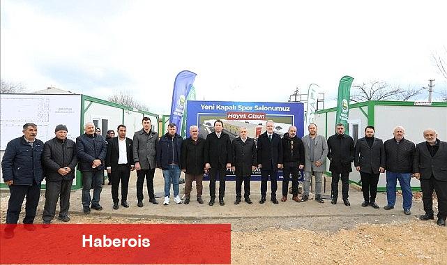 Akhisar Spor Salonunun Yapımına Başlandı - Haberois Akhisar Spor Salonunun Yapımına Başlandı
