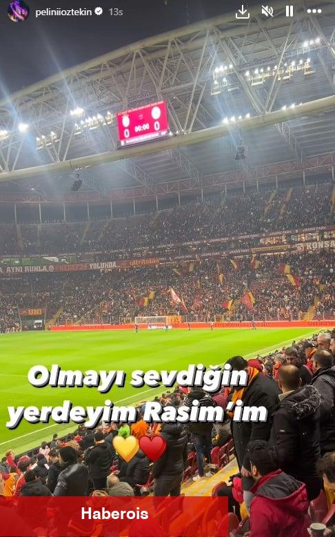 Babasının anma merasimine değil maça gitti! ”Olmayı sevdiğin yerdeyim Rasim’im”