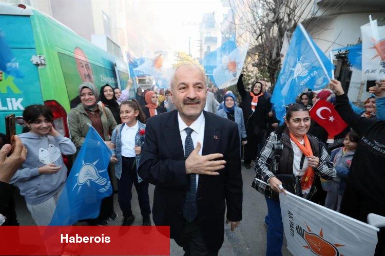 Başkan Adayı Büyükgöz’e coşkulu karşılama