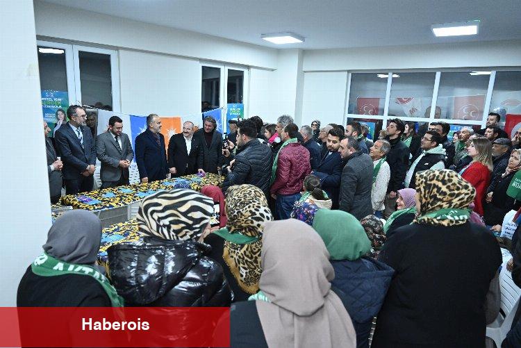 Başkan Aktaş’a Soğanlı'da yoğun ilgi