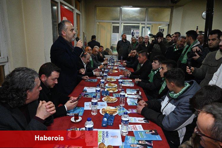 Başkan Aktaş’a Soğanlı'da yoğun ilgi