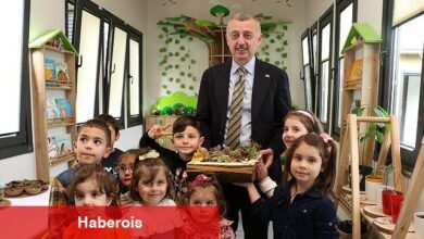 Başkan Büyükakın, Lokomotif Köyde çocuklarla buluştu