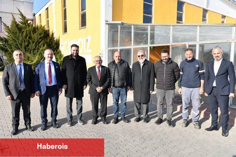 Başkan Büyükkılıç’tan kentin ihracatına katkı sağlayan fabrikalara teşekkür