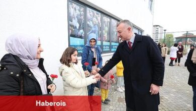 Başkan çocukların Ramazan şenliğine katıldı