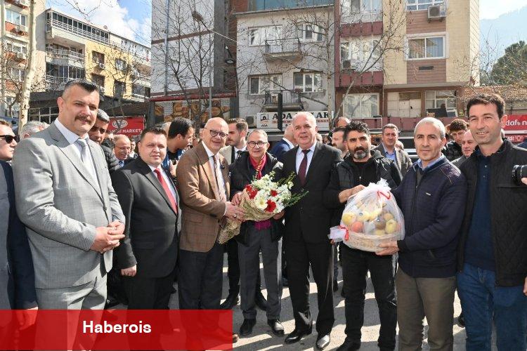 Başkan Ergün, esnaf ve vatandaşlarla buluştu