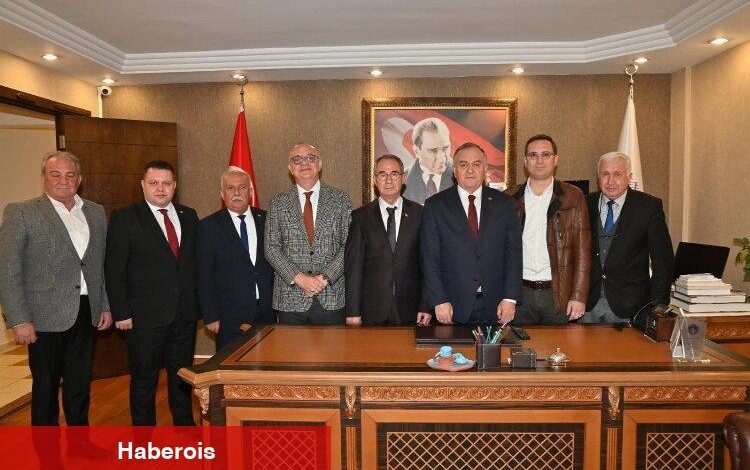 Başkan Ergün MESOB'ta - Haberois Başkan Ergün MESOB'ta