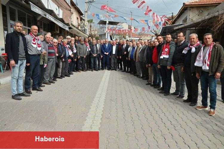 Başkan Ergün'e Saruhanlı'da coşkulu karşılama - Haberois Başkan Ergün'e Saruhanlı'da coşkulu karşılama