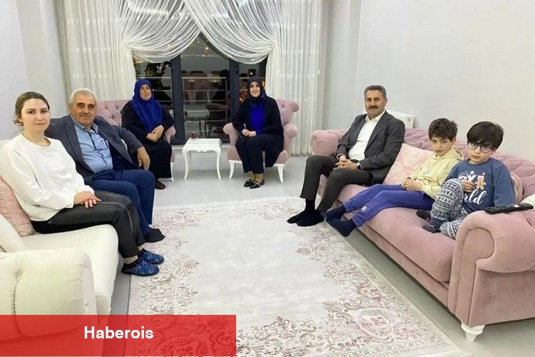 Başkan Eroğlu, Ramazan'ın İlk iftarını şehit ailesiyle birlikte açtı