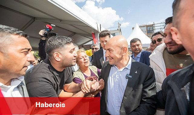Başkan Soyer Örnekköy'de temel atma töreninde konuştu: "Mesaimin son saatine kadar çalışmaya devam edeceğim" - Haberois Başkan Soyer Örnekköy'de temel atma töreninde konuştu: "Mesaimin son saatine kadar çalışmaya devam edeceğim"