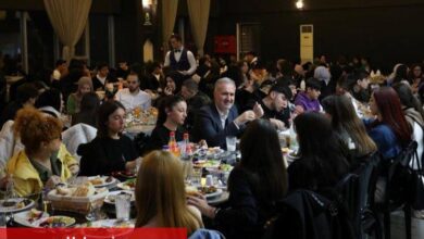 Başkan Taban gençlerle iftarda buluştu