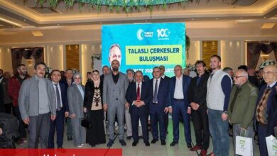 Başkan Yalçın’a Çerkeslerden büyük ilgi