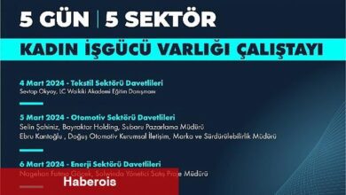 Beş farklı sektörden kadınlar mesleki deneyimlerini öğrencilerle paylaşacak