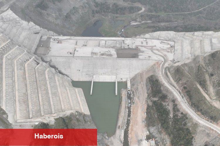 Bursa Karacabey Gölecik Barajı'nın yüzde 89'u tamamlandı
