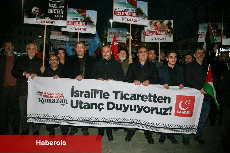 Bursa'da Saadet adayı Akkaya'dan AK Parti'ye açık çağrı... İsrail'le ticareti kesin adaylıktan çekileyim