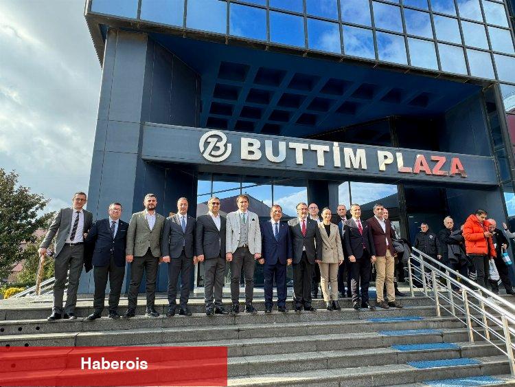 Bursa'da YRP adayı Sedat Yalçın'dan BUTTİM ziyareti