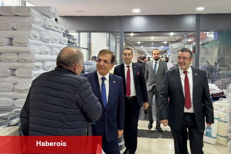 Bursa'da YRP adayı Sedat Yalçın'dan BUTTİM ziyareti