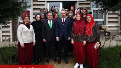 Büyükakın'dan kadın çiftçi vurgusu