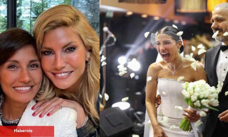 Çağla Şıkel'in ablası ünlü iş insanı ile dünyaevine girdi! - Haberois Çağla Şıkel'in ablası ünlü iş insanı ile dünyaevine girdi!