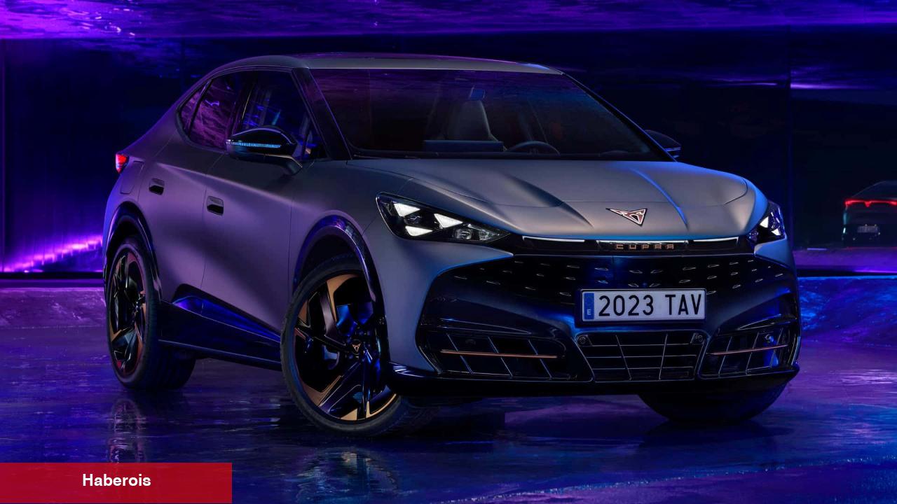 Cupra yeni arabasıyla hodri meydan dedi; elektrikli araba bu türlü olur