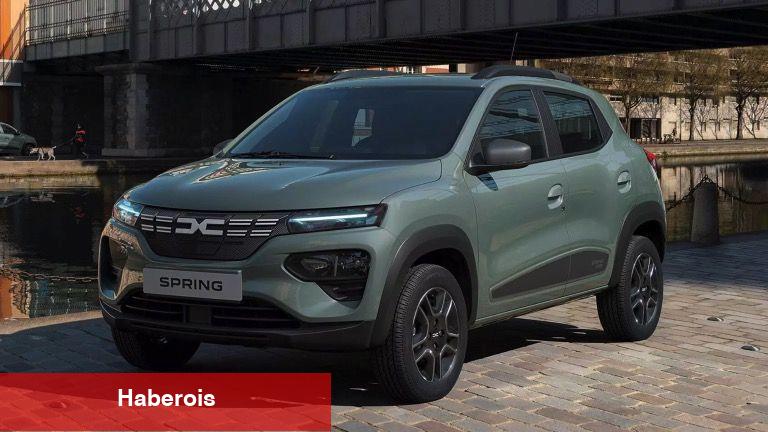 Dacia Spring fiyatı 100.000 TL birden indi; çabucak bayiye koşun - Haberois Dacia Spring fiyatı 100.000 TL birden indi; çabucak bayiye koşun