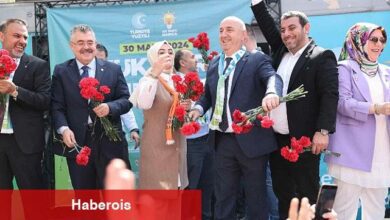 Darıca'da coşkulu miting!