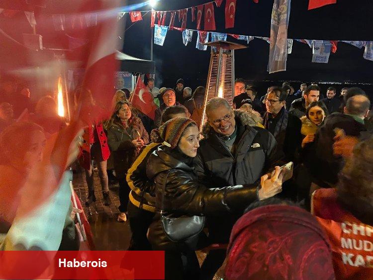 Deniz Dalgıç sevgisine soğuk hava engel olamadı