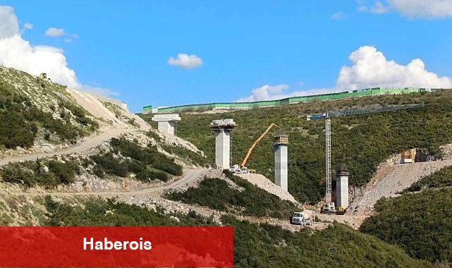 Dilovası Hastane viyadüğünde kiriş imalatı