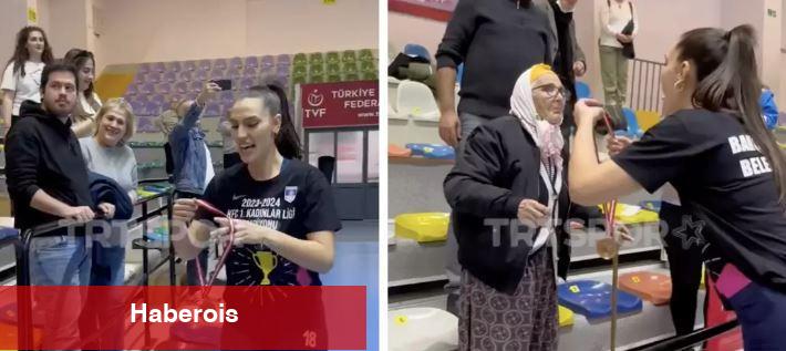 Ece Kozdere'den duygulandıran hareket! O manzaralar kalpleri sıcacık yaptı