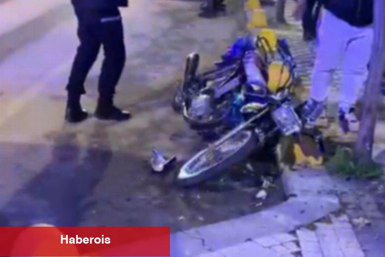 Edirne Keşan'da otomobil motosiklete çarptı: 2 yaralı