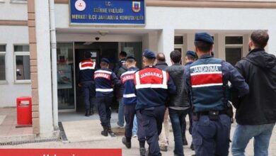 Edirne'de 5 terörist yakalandı