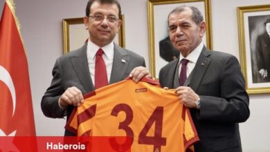 Ekrem İmamoğlu, Dursun Özbek'i ziyaret etti