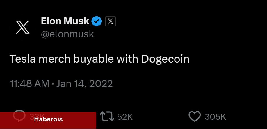 Elon Musk Muştusu: Bir Noktada O Altcoin ile Tesla Alabileceksiniz! - Haberois Elon Musk Muştusu: Bir Noktada O Altcoin ile Tesla Alabileceksiniz!