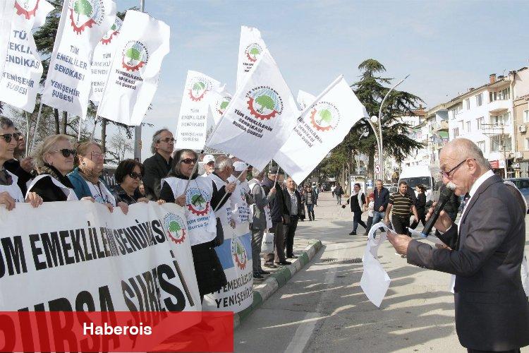 Emekliler'en 'taleplerimizi duyun' çağrısı