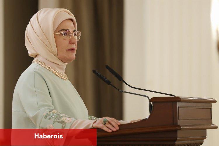 Emine Erdoğan'dan 'su' mesajı