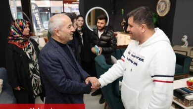 Gebze'de Cumhur İttifakı adayı Büyükgöz'den esnaf turu