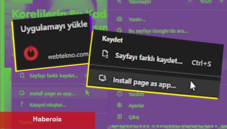 Google Chrome’da Sayfaları Uygulama Olarak İndirebileceksiniz: Nasıl Yapılacağını Gösterdik - Haberois Google Chrome’da Sayfaları Uygulama Olarak İndirebileceksiniz: Nasıl Yapılacağını Gösterdik