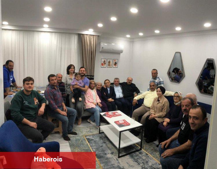 Günay Başkan, Turan Ailesi ile iftar yaptı