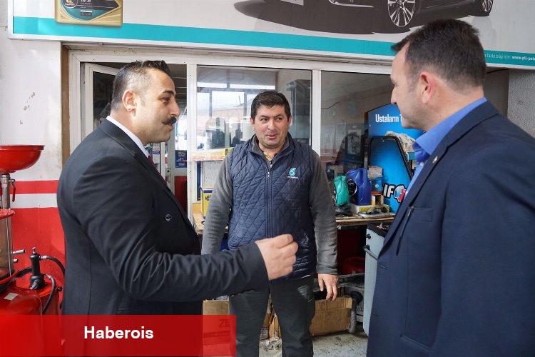 Hakan Karagöllü, Tokat sanayisinin sorunları yerinde dinledi