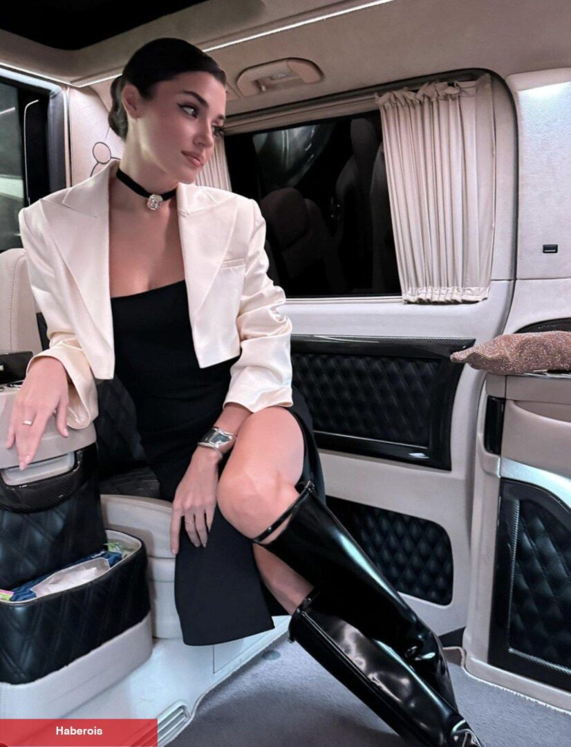 Hande Erçel ile sevgilisi Hakan Sabancı objektiflere yansıdı!