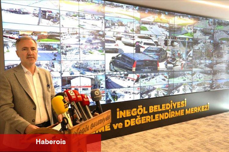 İnegöl'de olası olumsuzluklara 'Akıllı Şehir' önlemi