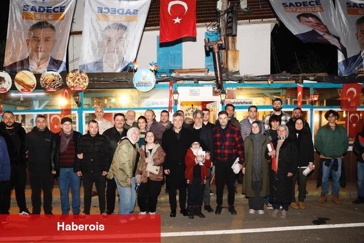 İstanbul'da 'Yeniden Şile' diyerek devamlı sahada