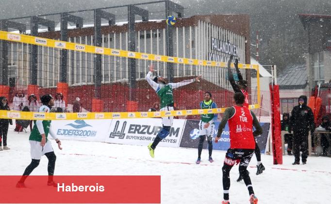 Kar Voleybolu Tipi'nin ikinci ayağı tamamlandı - Haberois Kar Voleybolu Tipi'nin ikinci ayağı tamamlandı