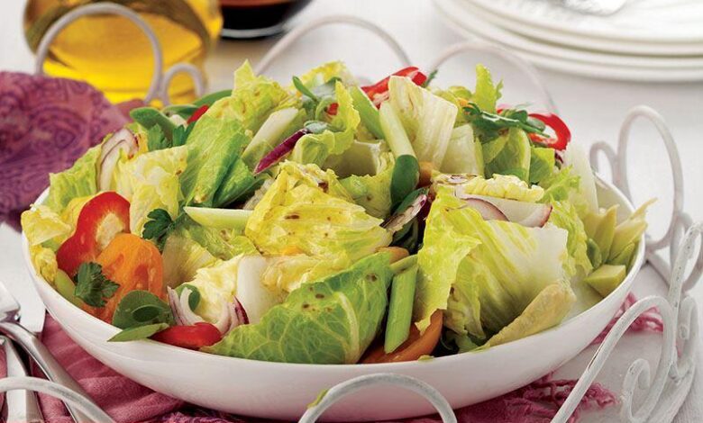 Karışık Marul Salatası - Haberois Karışık Marul Salatası