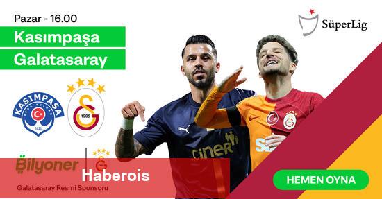Kasımpaşa - Galatasaray: 11'ler
