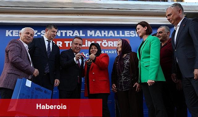 Kepez-Santral Mahallesi'nde anahtar heyecanı - Haberois Kepez-Santral Mahallesi'nde anahtar heyecanı