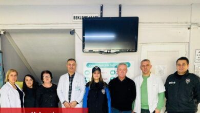 Keşan İlçe Emniyet Müdürlüğü'nden 14 Mart Tıp Bayramı ziyaretleri