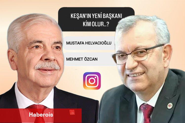 Keşan Online’nin belediye başkan adayı anketi sonuçlandı