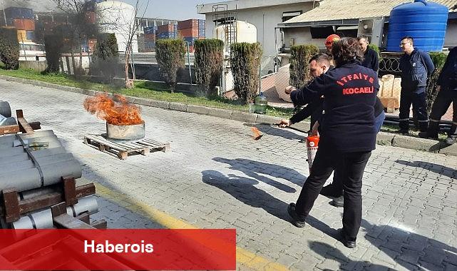 Kocaeli İtfaiyesi eğitimlerine devam ediyor - Haberois Kocaeli İtfaiyesi eğitimlerine devam ediyor